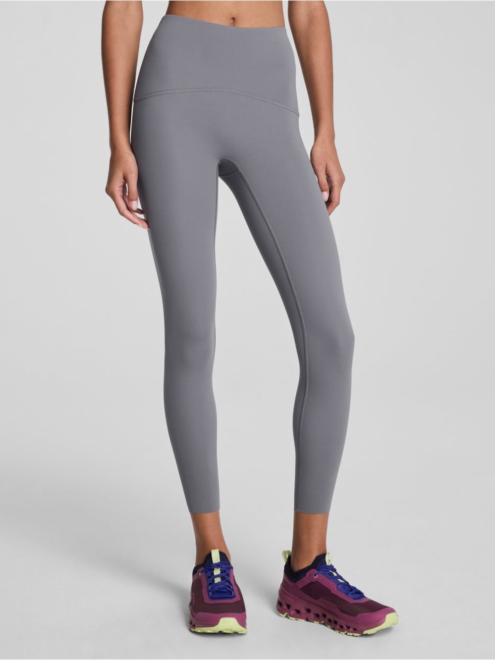 SPANX High-Rise Gray  brown booty boost Leggings